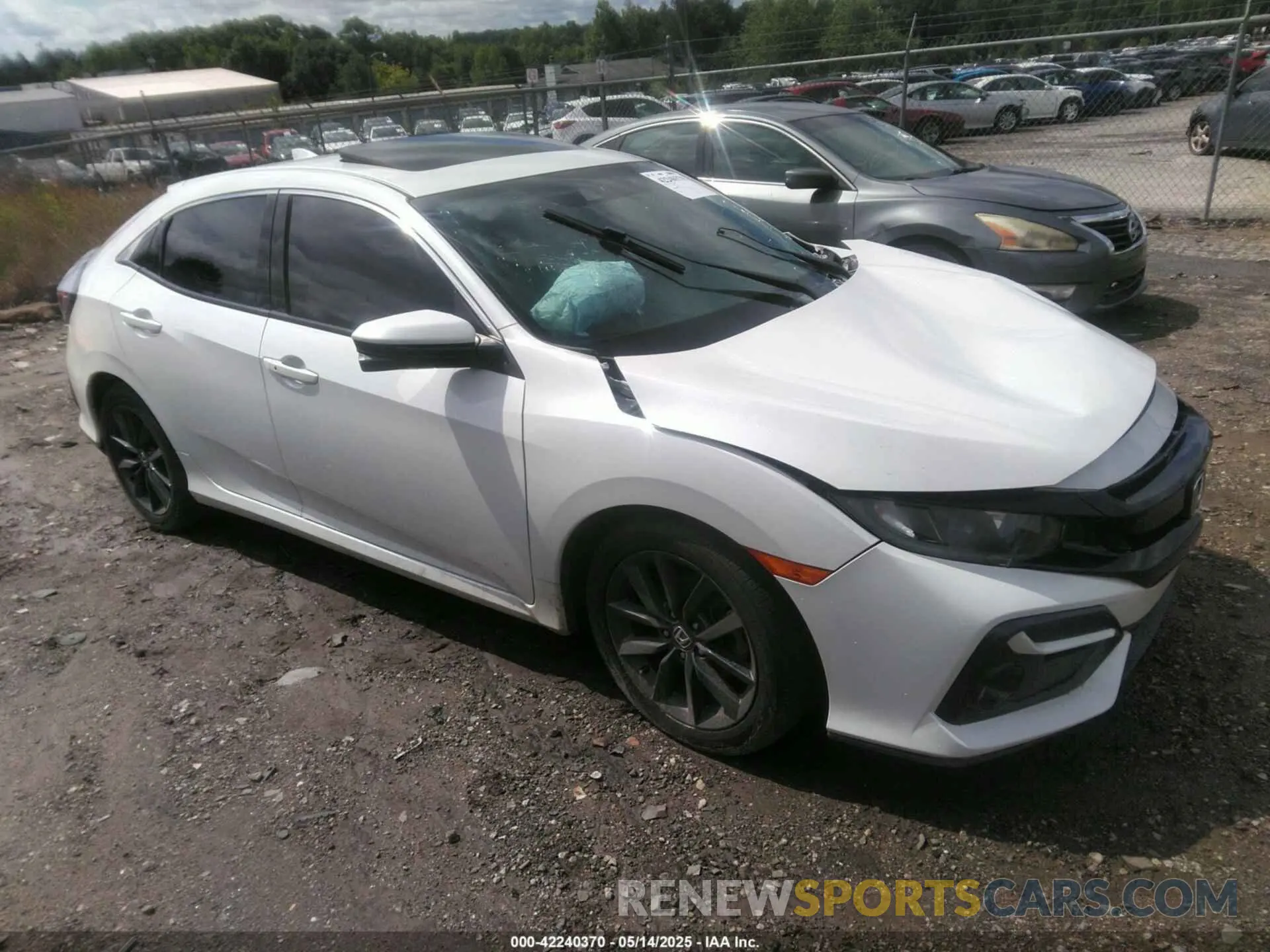 1 Photograph of a damaged car SHHFK7H63LU202468 HONDA CIVIC 2020