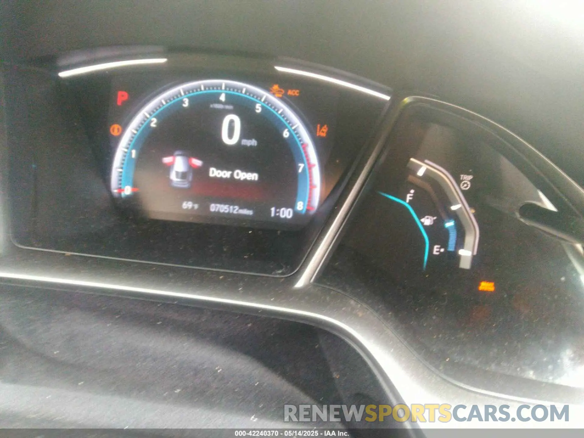 7 Photograph of a damaged car SHHFK7H63LU202468 HONDA CIVIC 2020