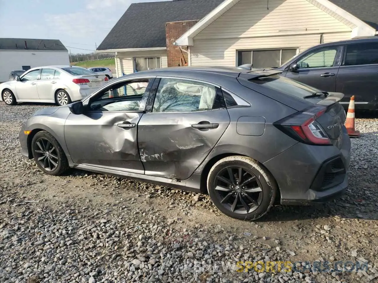 2 Photograph of a damaged car SHHFK7H63LU204480 HONDA CIVIC 2020