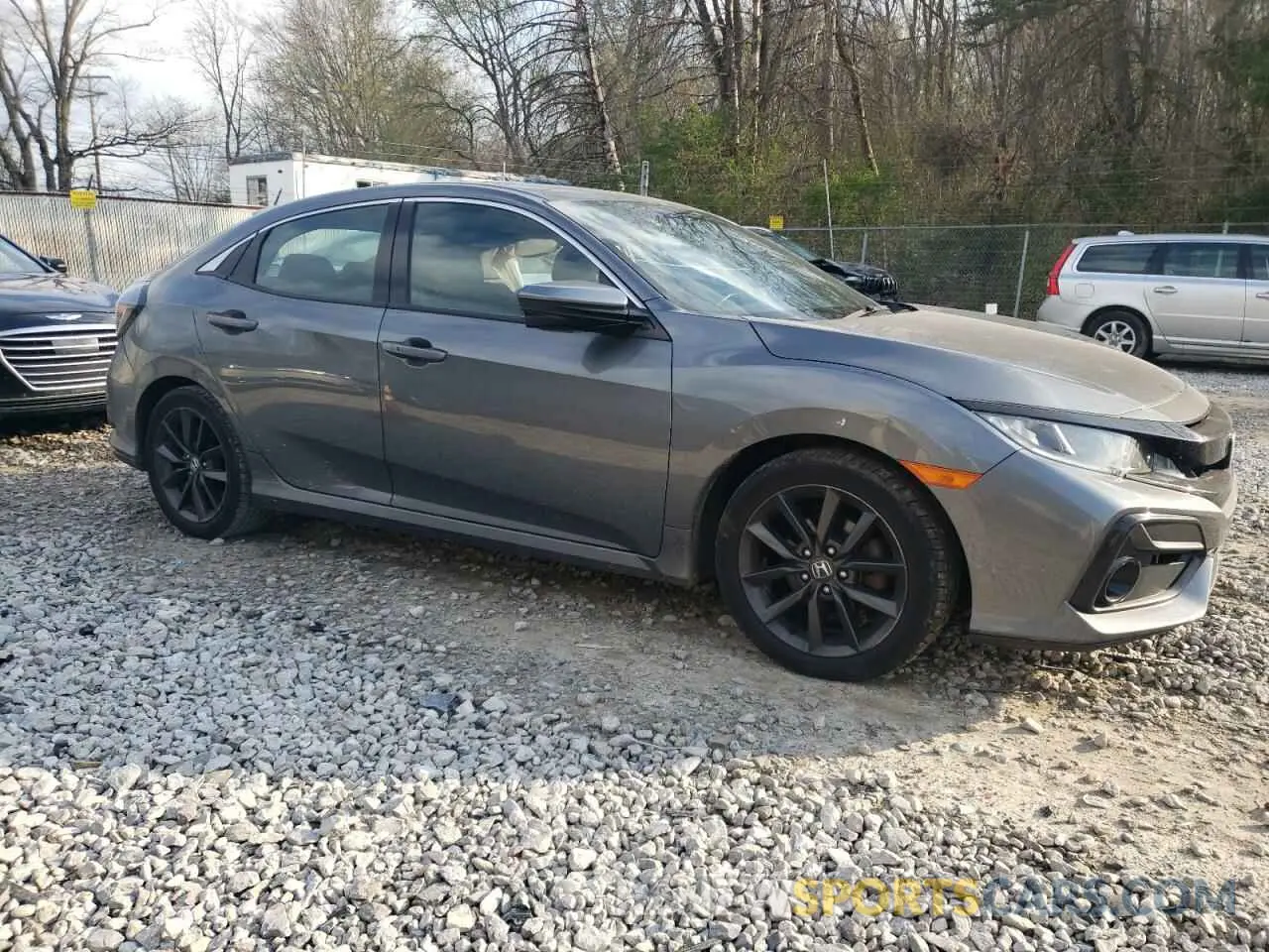 4 Photograph of a damaged car SHHFK7H63LU204480 HONDA CIVIC 2020