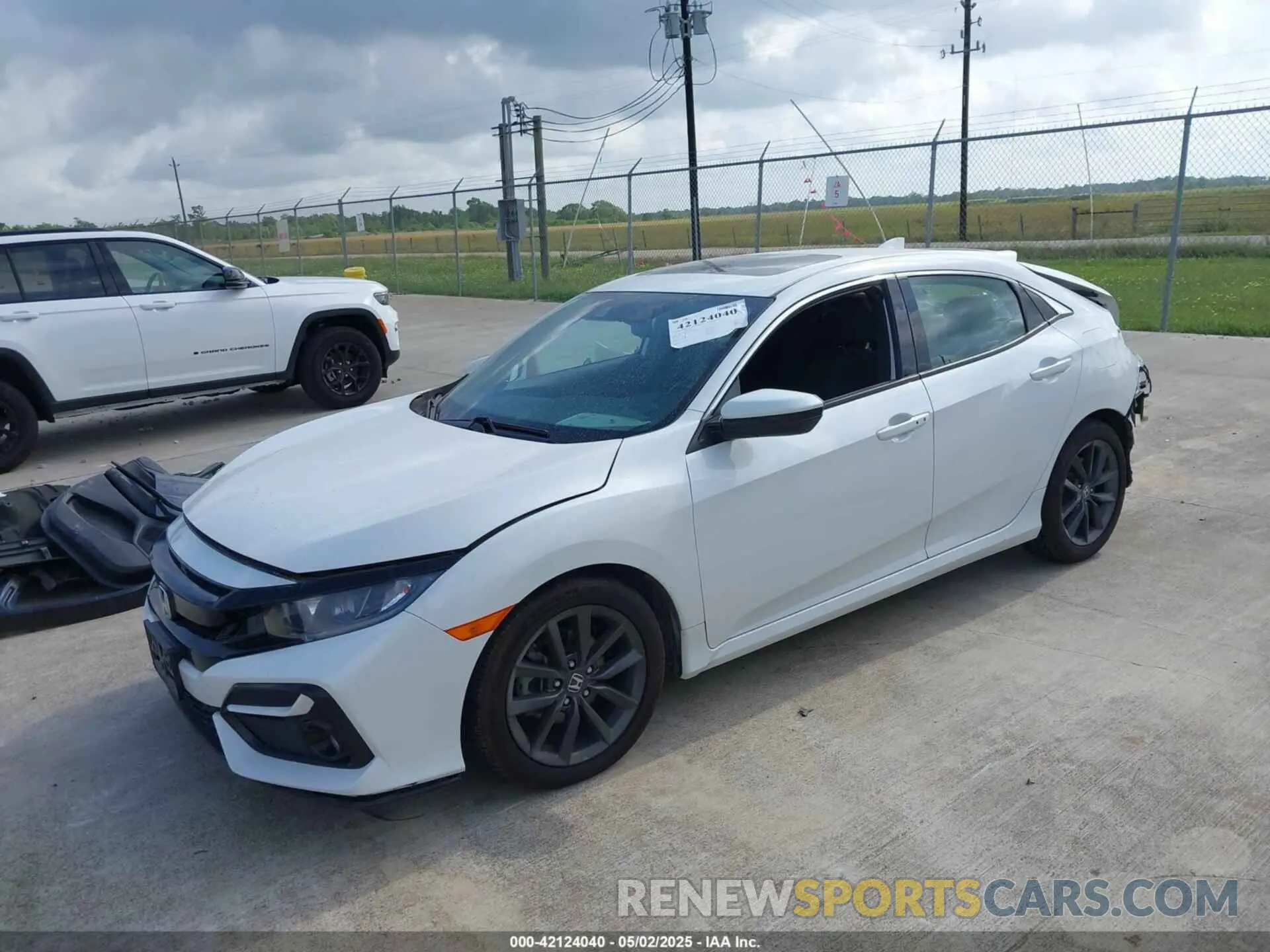 2 Photograph of a damaged car SHHFK7H63LU215334 HONDA CIVIC 2020