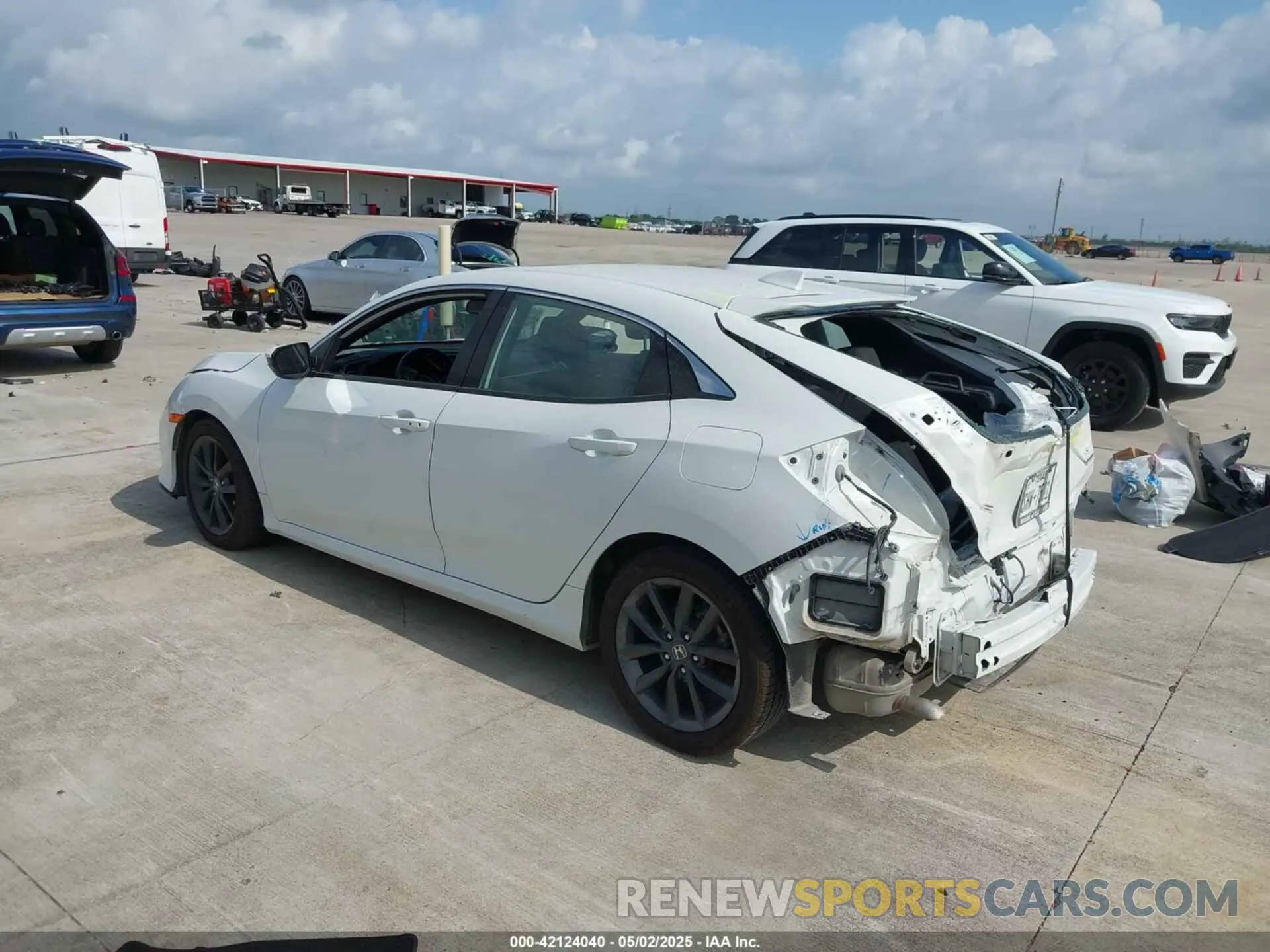 3 Photograph of a damaged car SHHFK7H63LU215334 HONDA CIVIC 2020