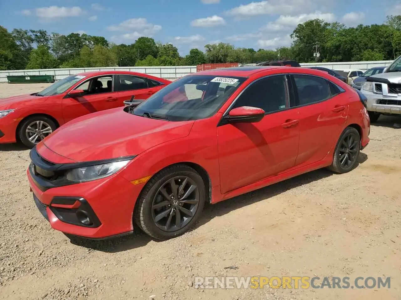 1 Photograph of a damaged car SHHFK7H64LU204715 HONDA CIVIC 2020