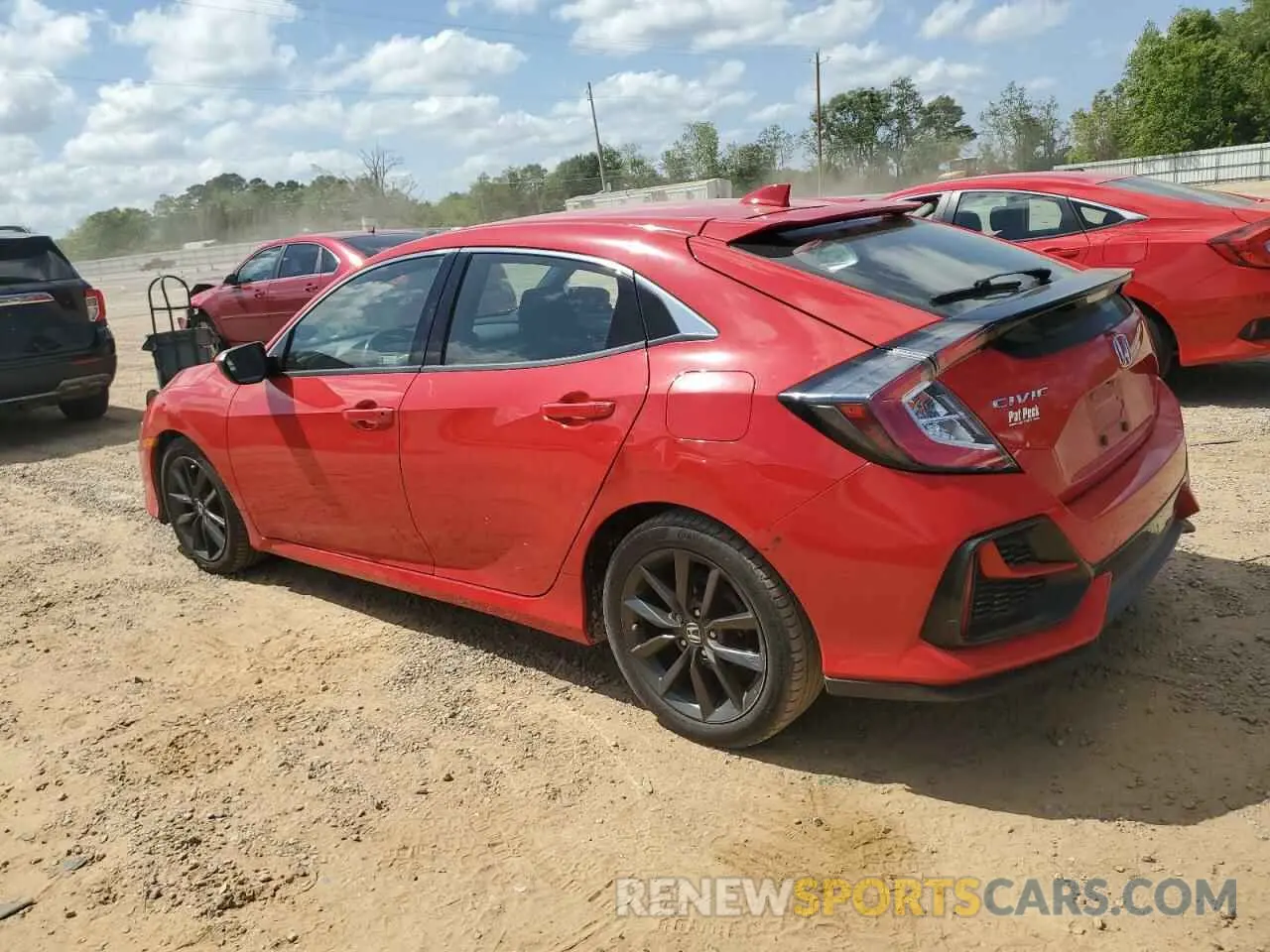 2 Photograph of a damaged car SHHFK7H64LU204715 HONDA CIVIC 2020