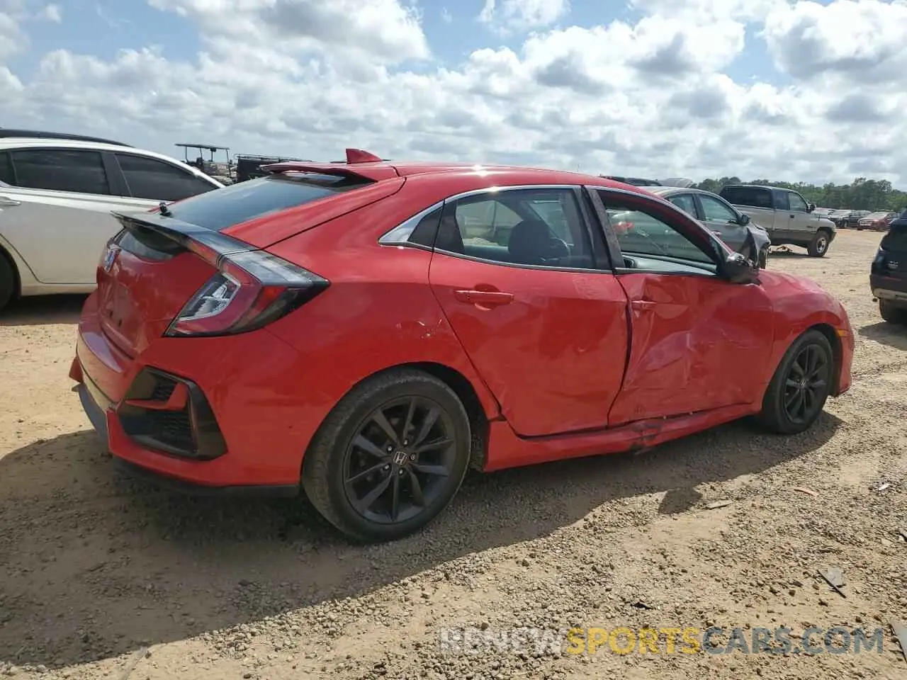3 Photograph of a damaged car SHHFK7H64LU204715 HONDA CIVIC 2020