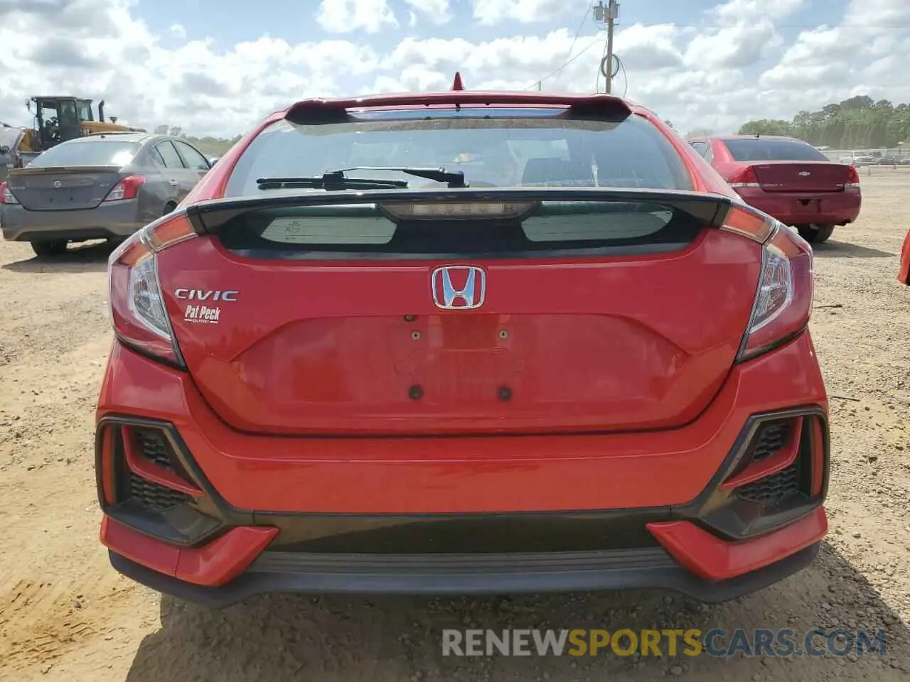 6 Photograph of a damaged car SHHFK7H64LU204715 HONDA CIVIC 2020