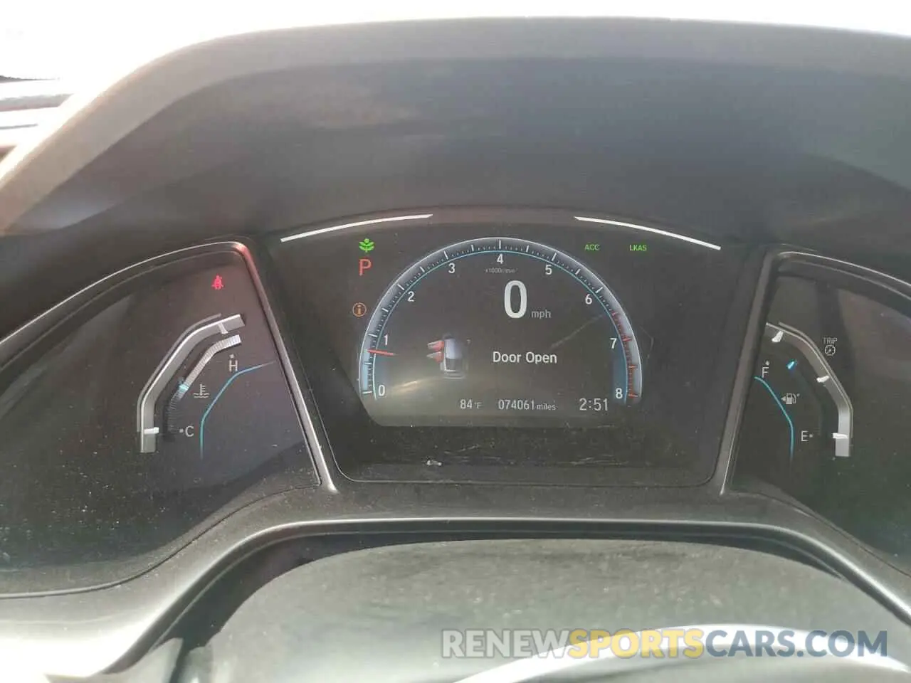 9 Photograph of a damaged car SHHFK7H64LU204715 HONDA CIVIC 2020