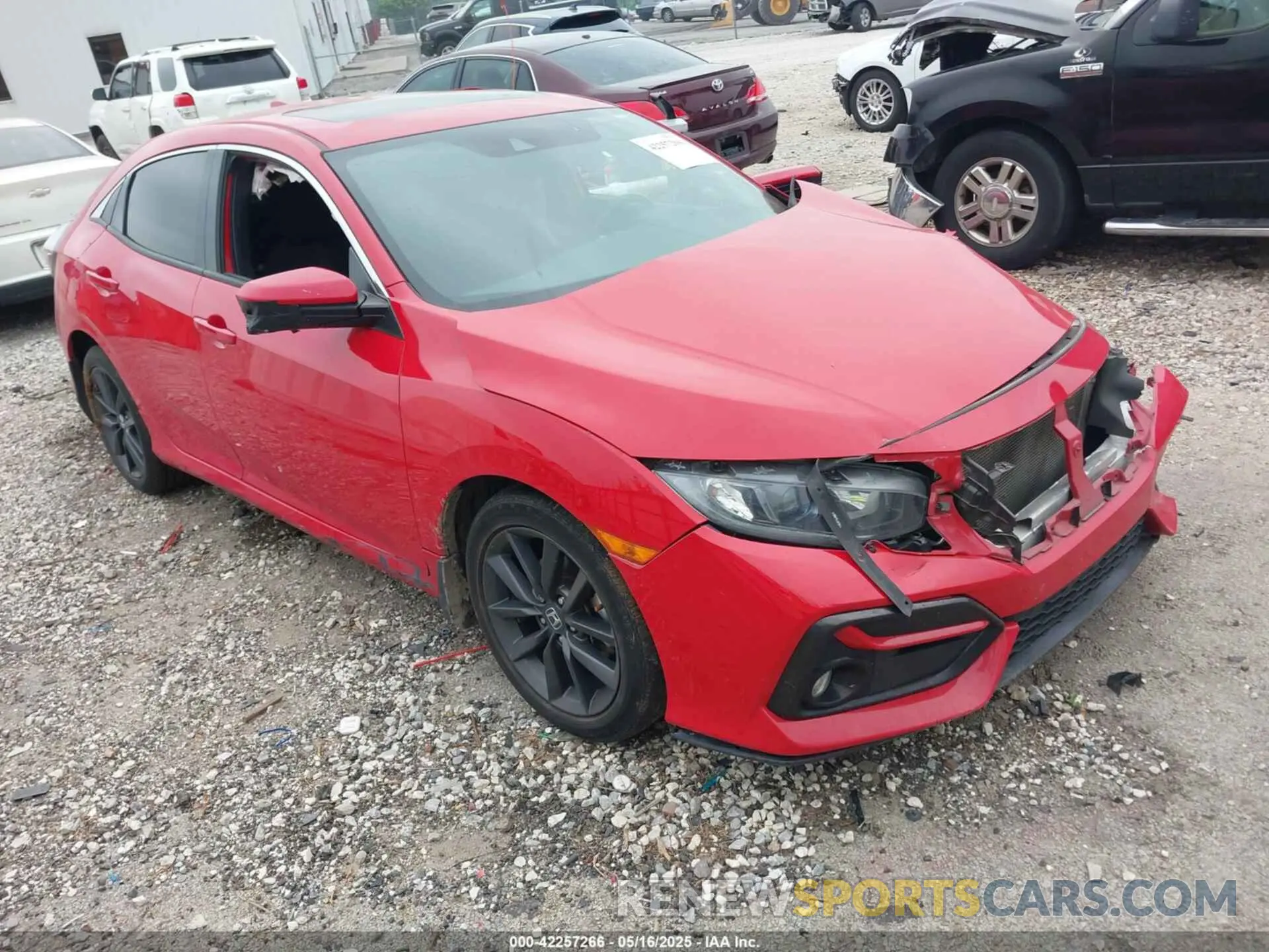 1 Photograph of a damaged car SHHFK7H64LU209137 HONDA CIVIC 2020