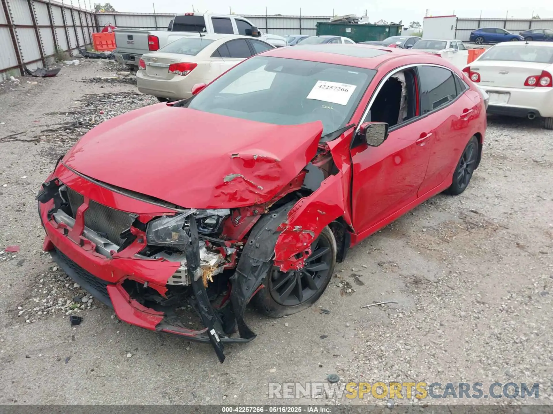 2 Photograph of a damaged car SHHFK7H64LU209137 HONDA CIVIC 2020