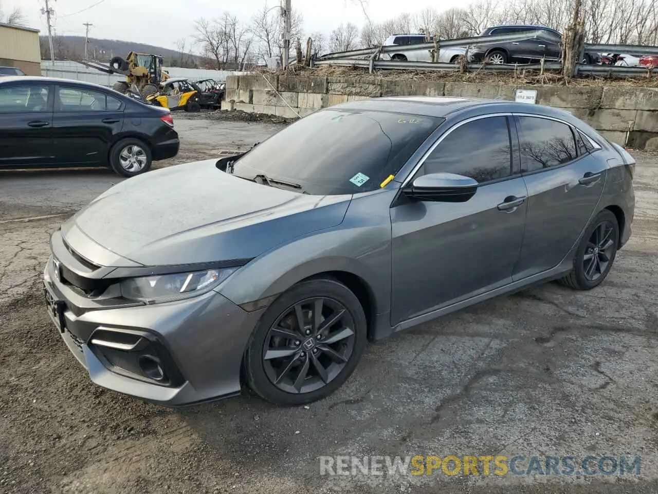 1 Photograph of a damaged car SHHFK7H64LU401772 HONDA CIVIC 2020