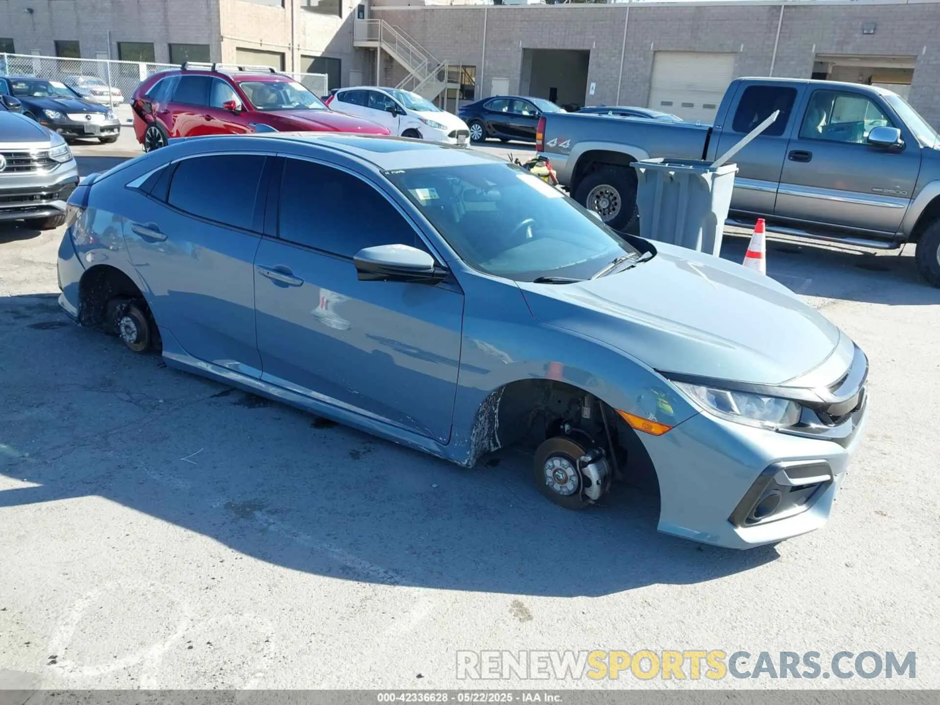 1 Photograph of a damaged car SHHFK7H64LU409628 HONDA CIVIC 2020
