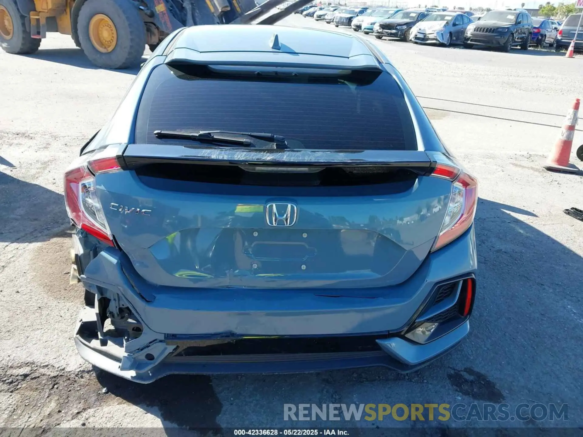 15 Photograph of a damaged car SHHFK7H64LU409628 HONDA CIVIC 2020