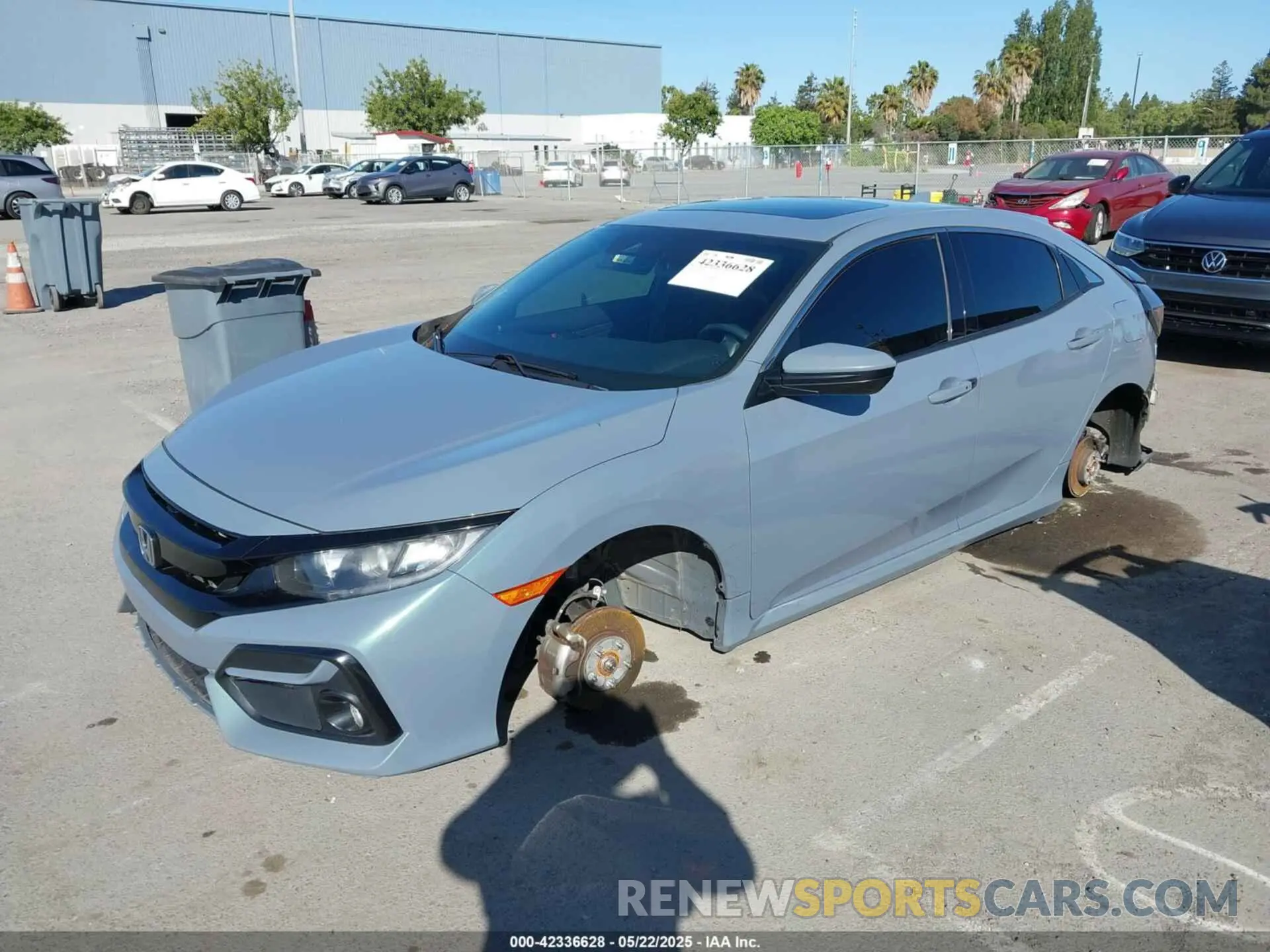 2 Photograph of a damaged car SHHFK7H64LU409628 HONDA CIVIC 2020
