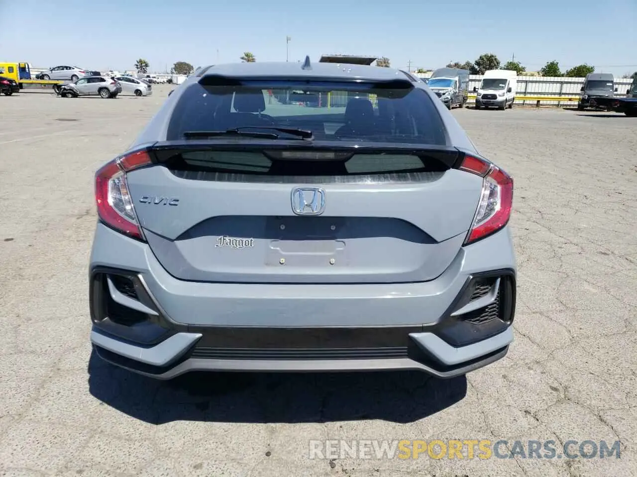 6 Photograph of a damaged car SHHFK7H64LU420757 HONDA CIVIC 2020
