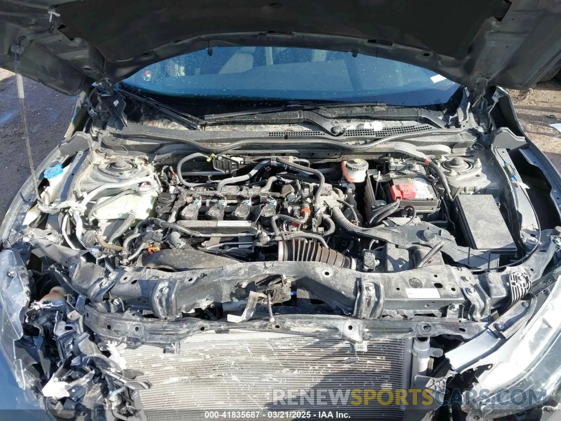 10 Photograph of a damaged car SHHFK7H65LU203007 HONDA CIVIC 2020