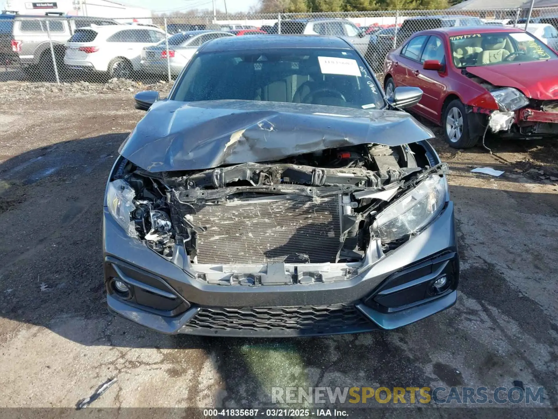 12 Photograph of a damaged car SHHFK7H65LU203007 HONDA CIVIC 2020