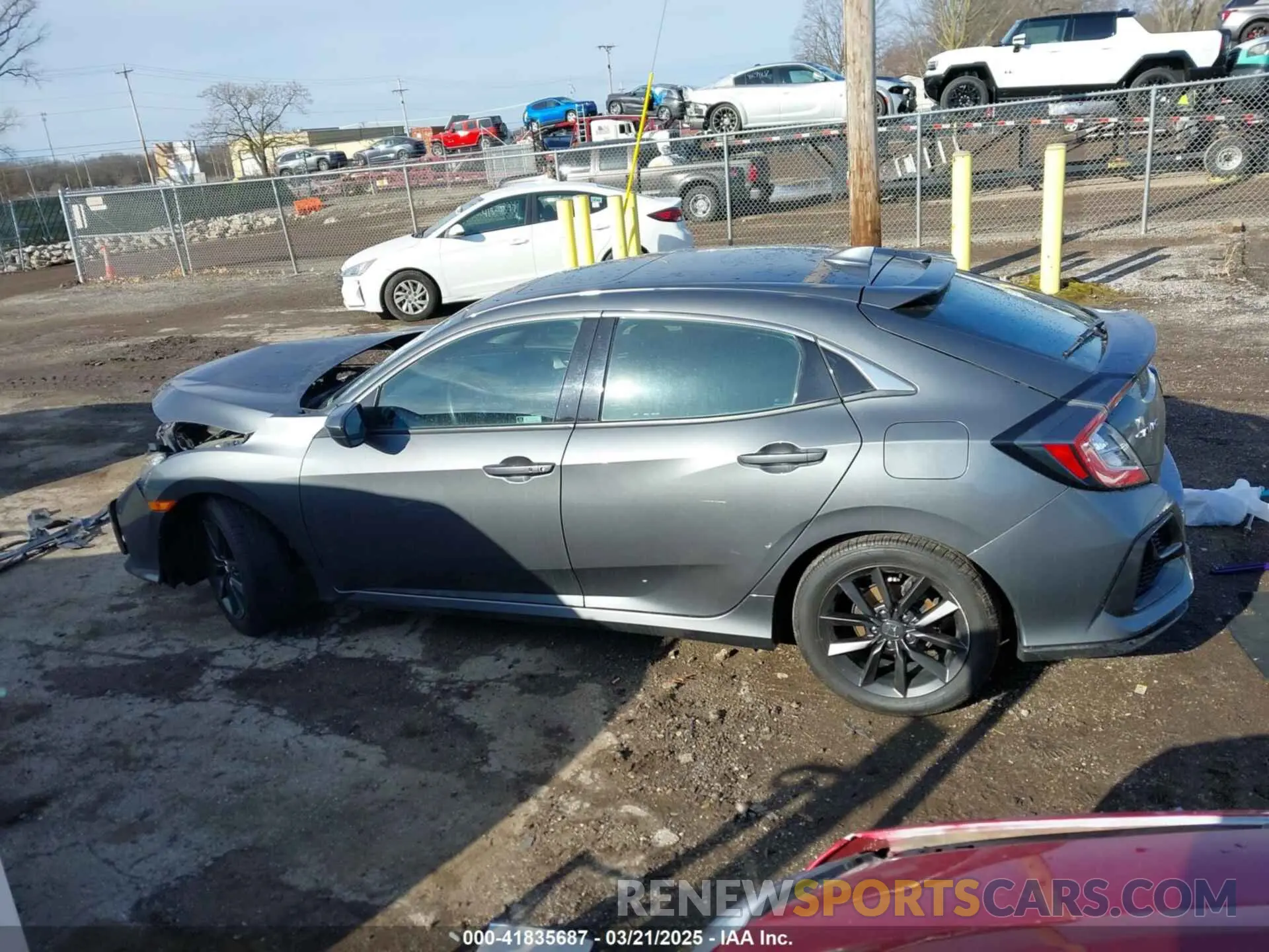 14 Photograph of a damaged car SHHFK7H65LU203007 HONDA CIVIC 2020