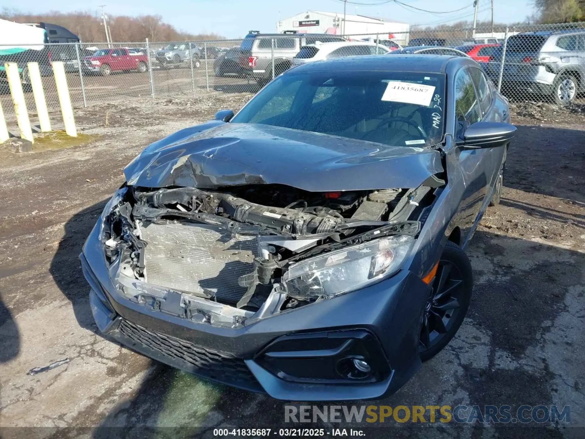 2 Photograph of a damaged car SHHFK7H65LU203007 HONDA CIVIC 2020
