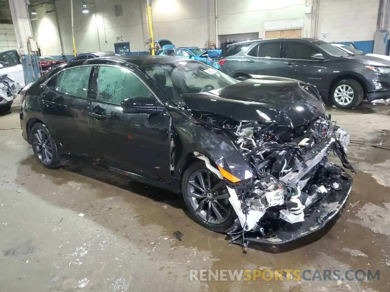 4 Photograph of a damaged car SHHFK7H65LU210846 HONDA CIVIC 2020