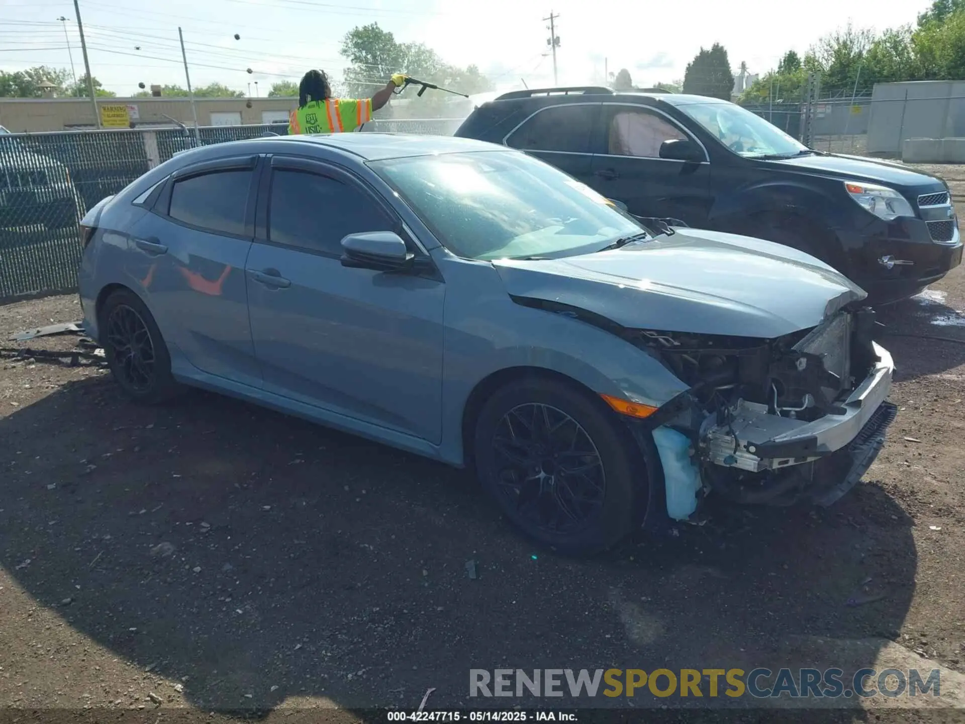 1 Photograph of a damaged car SHHFK7H65LU215531 HONDA CIVIC 2020