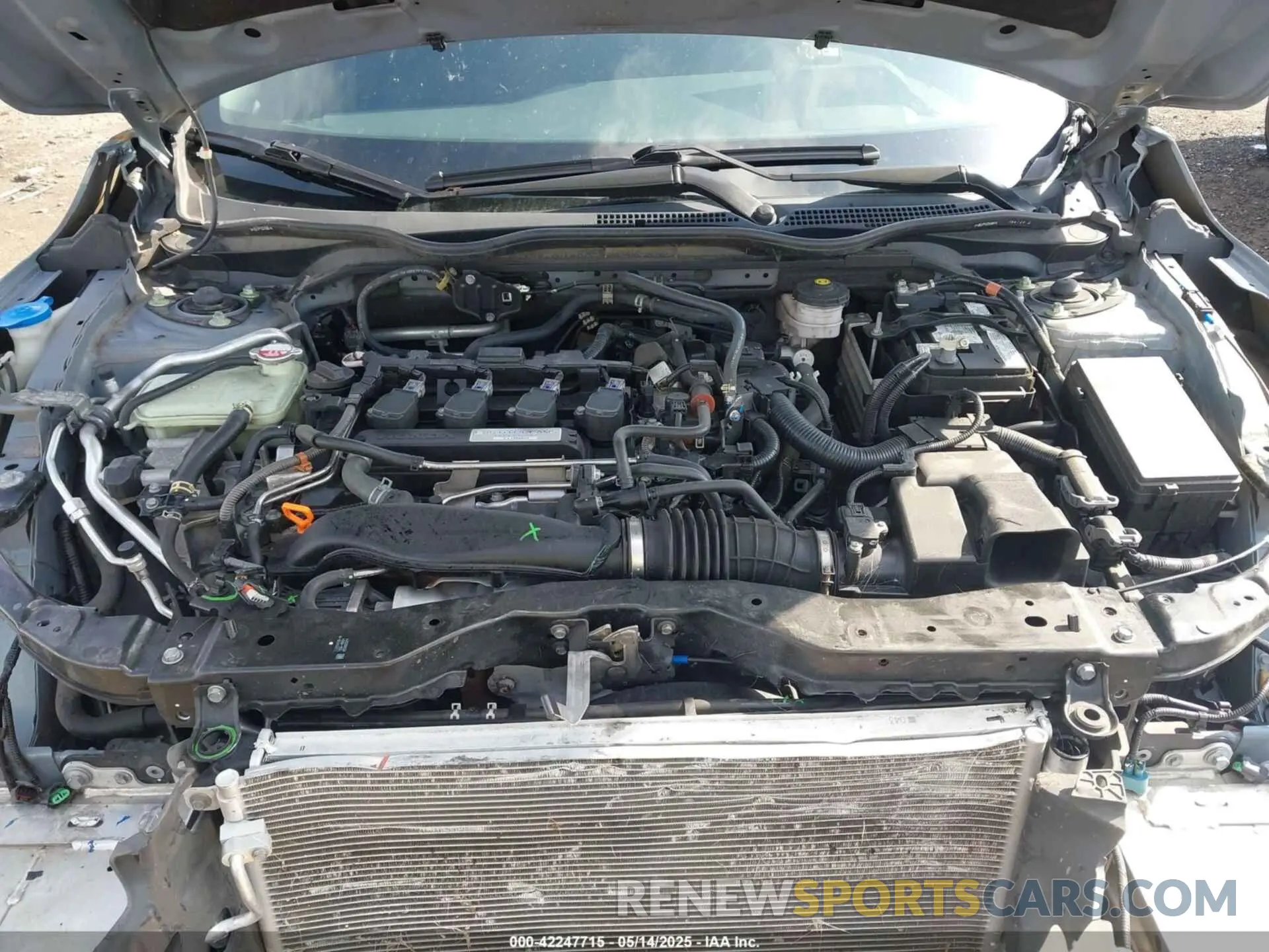 10 Photograph of a damaged car SHHFK7H65LU215531 HONDA CIVIC 2020