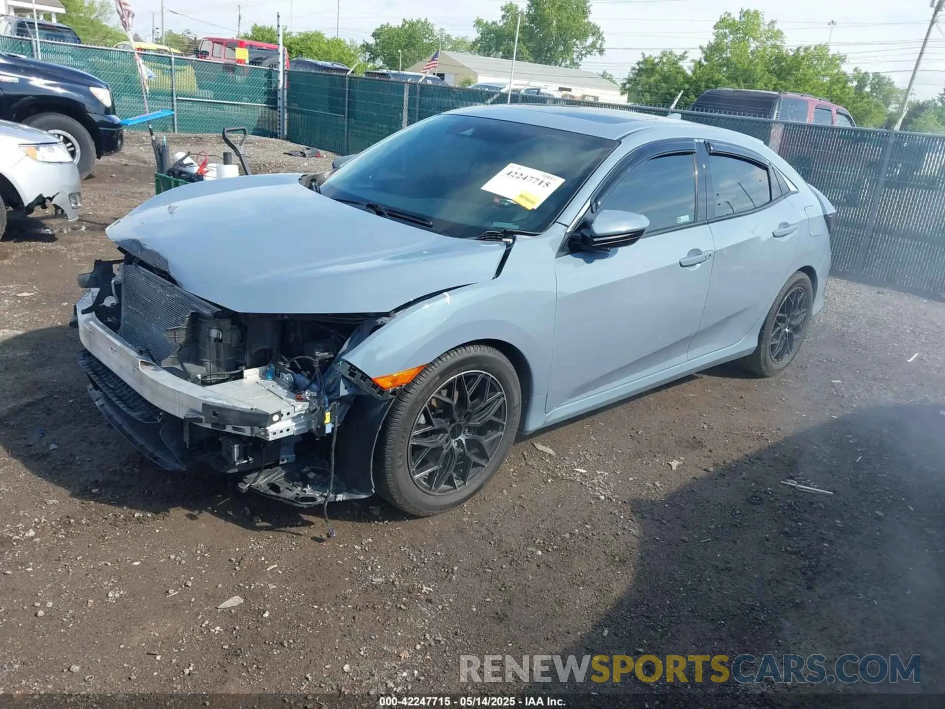 2 Photograph of a damaged car SHHFK7H65LU215531 HONDA CIVIC 2020