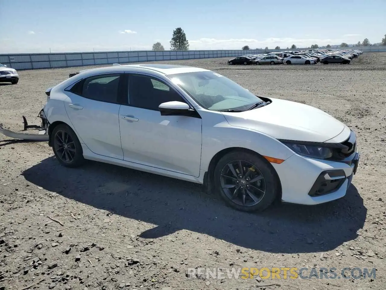 4 Photograph of a damaged car SHHFK7H65LU417298 HONDA CIVIC 2020