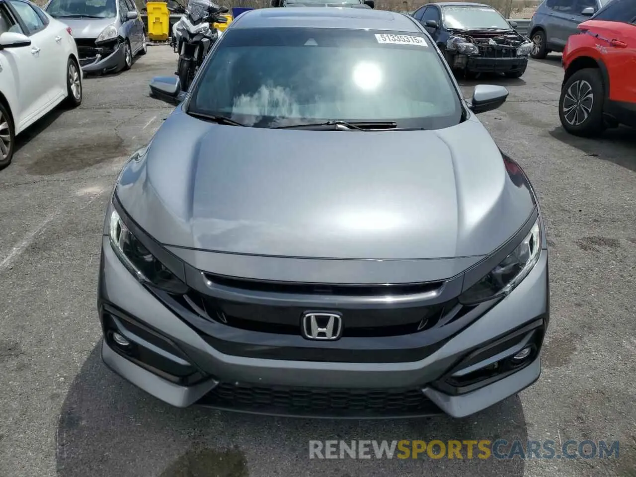 5 Photograph of a damaged car SHHFK7H66LU205980 HONDA CIVIC 2020