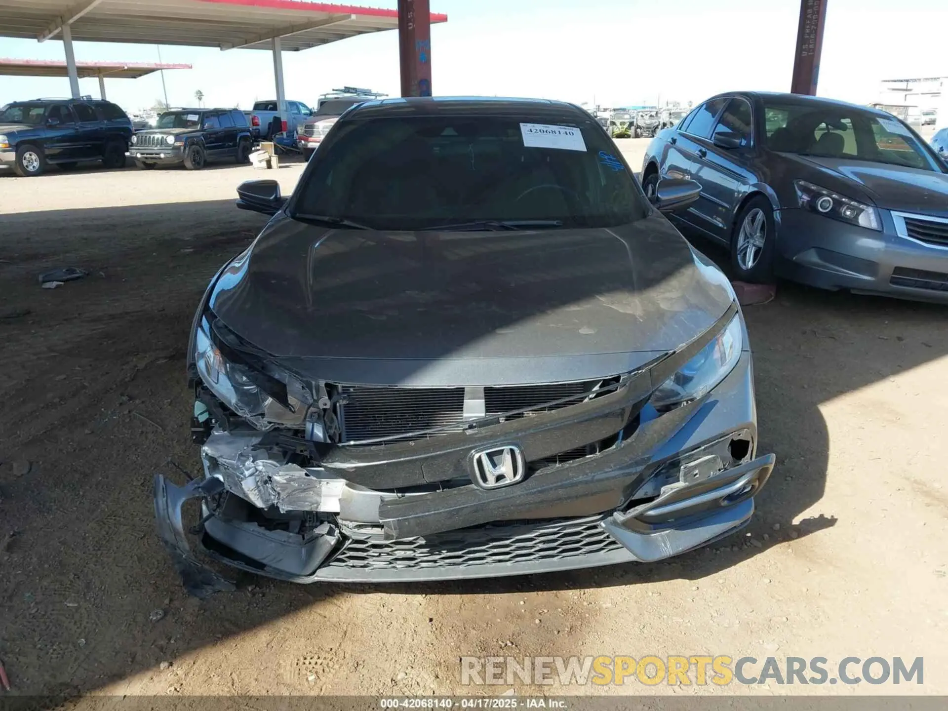 12 Photograph of a damaged car SHHFK7H66LU221192 HONDA CIVIC 2020