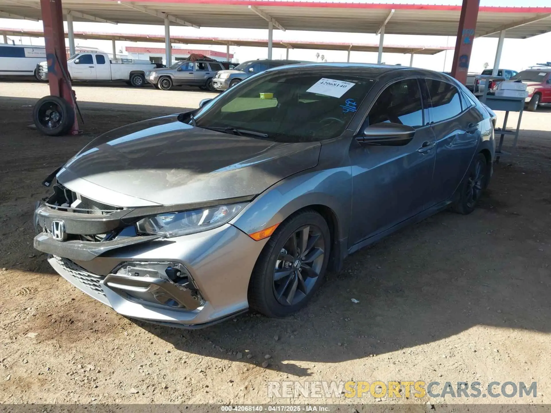 2 Photograph of a damaged car SHHFK7H66LU221192 HONDA CIVIC 2020