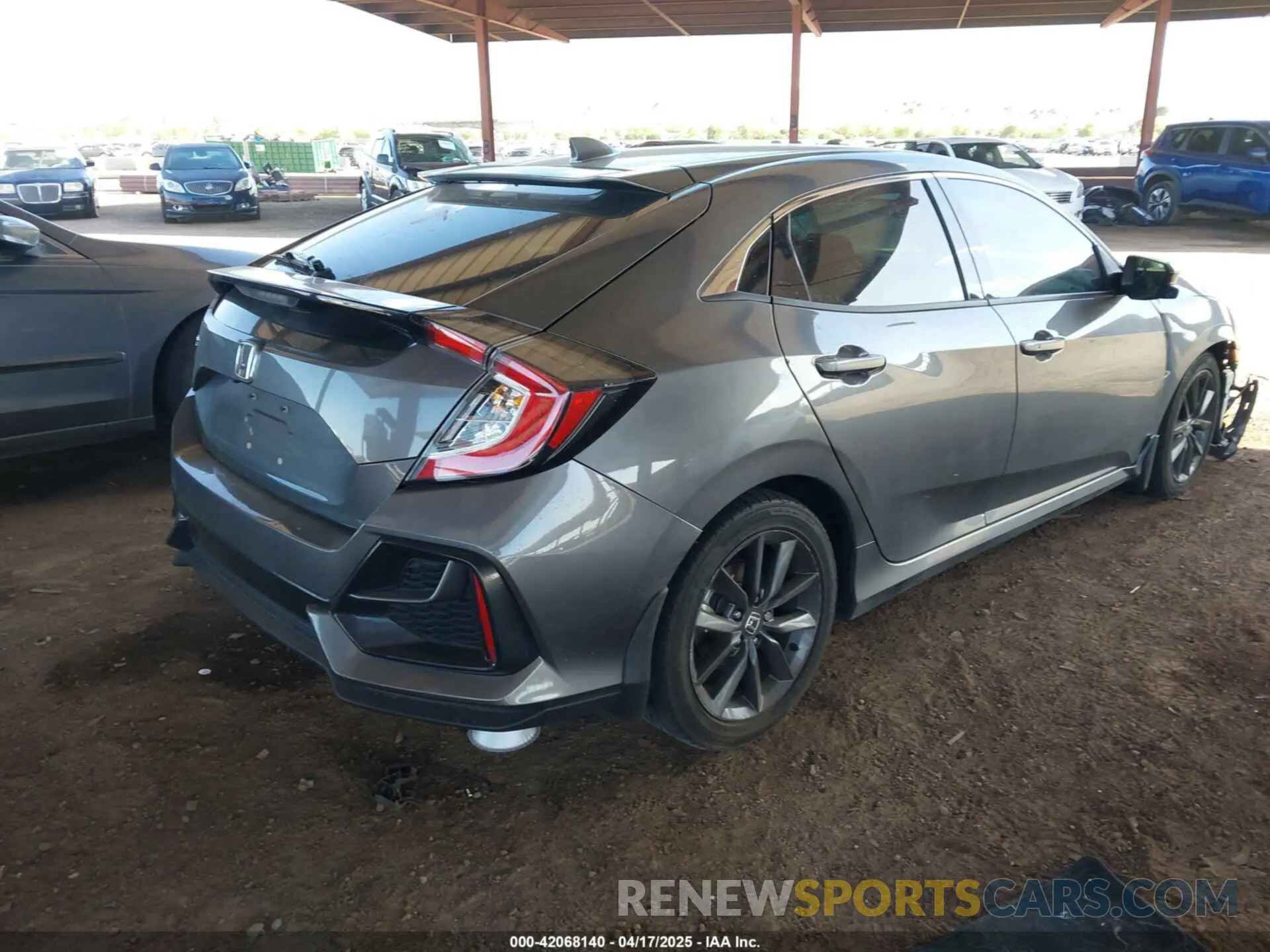 4 Photograph of a damaged car SHHFK7H66LU221192 HONDA CIVIC 2020