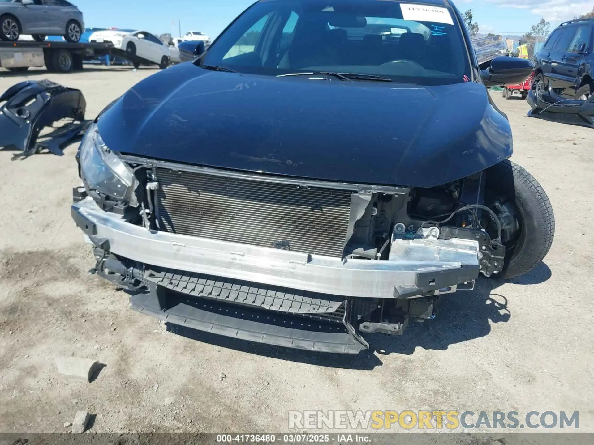 6 Photograph of a damaged car SHHFK7H66LU402924 HONDA CIVIC 2020