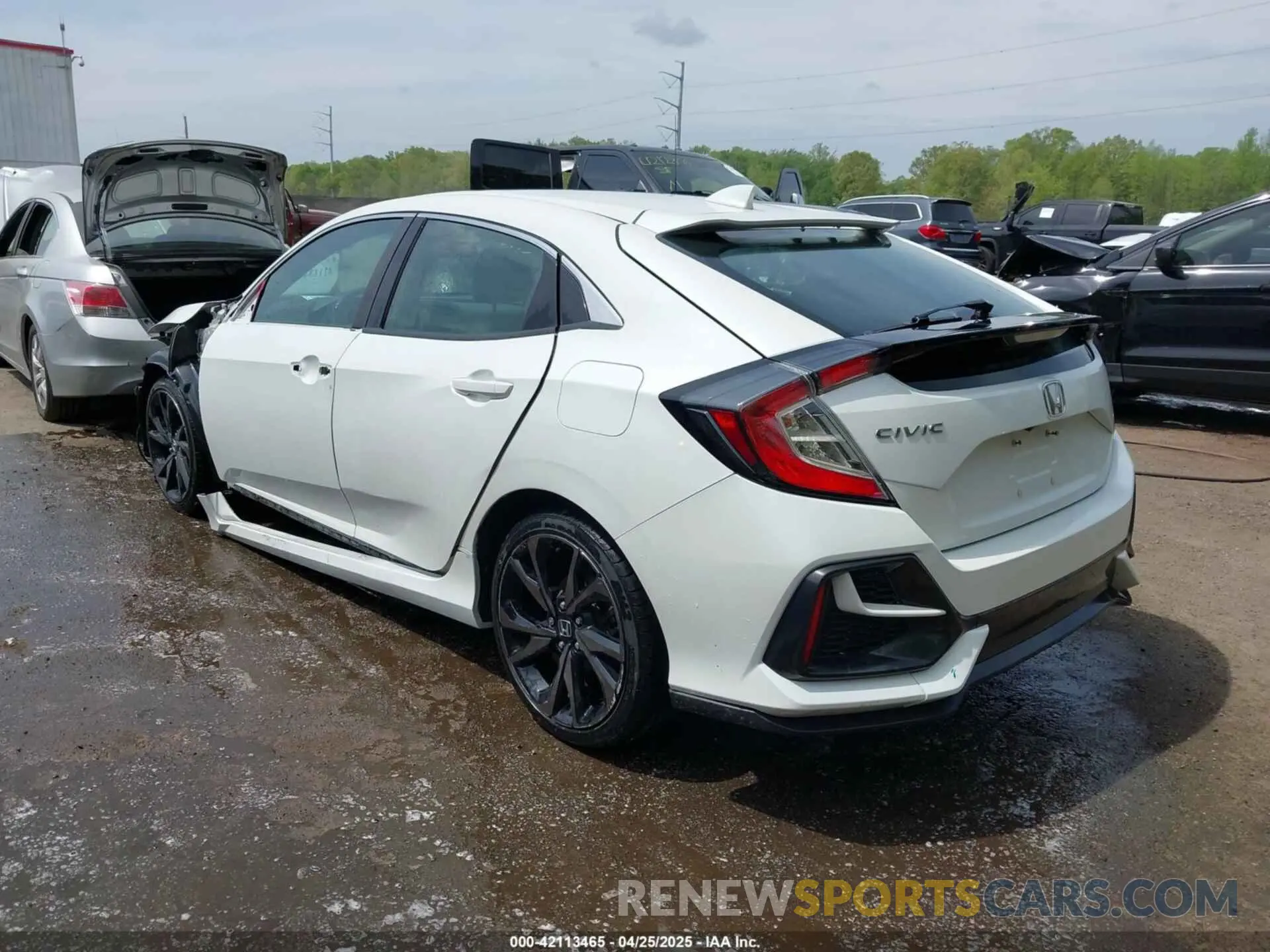 3 Photograph of a damaged car SHHFK7H66LU416404 HONDA CIVIC 2020