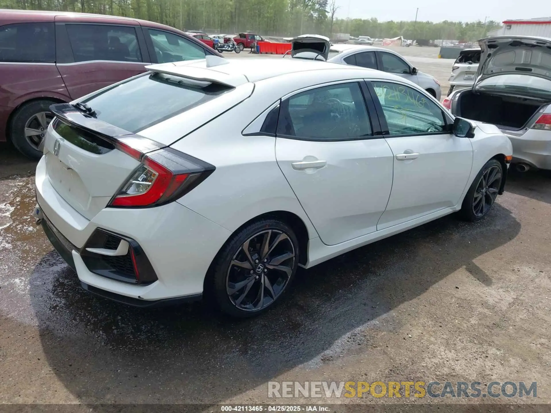 4 Photograph of a damaged car SHHFK7H66LU416404 HONDA CIVIC 2020