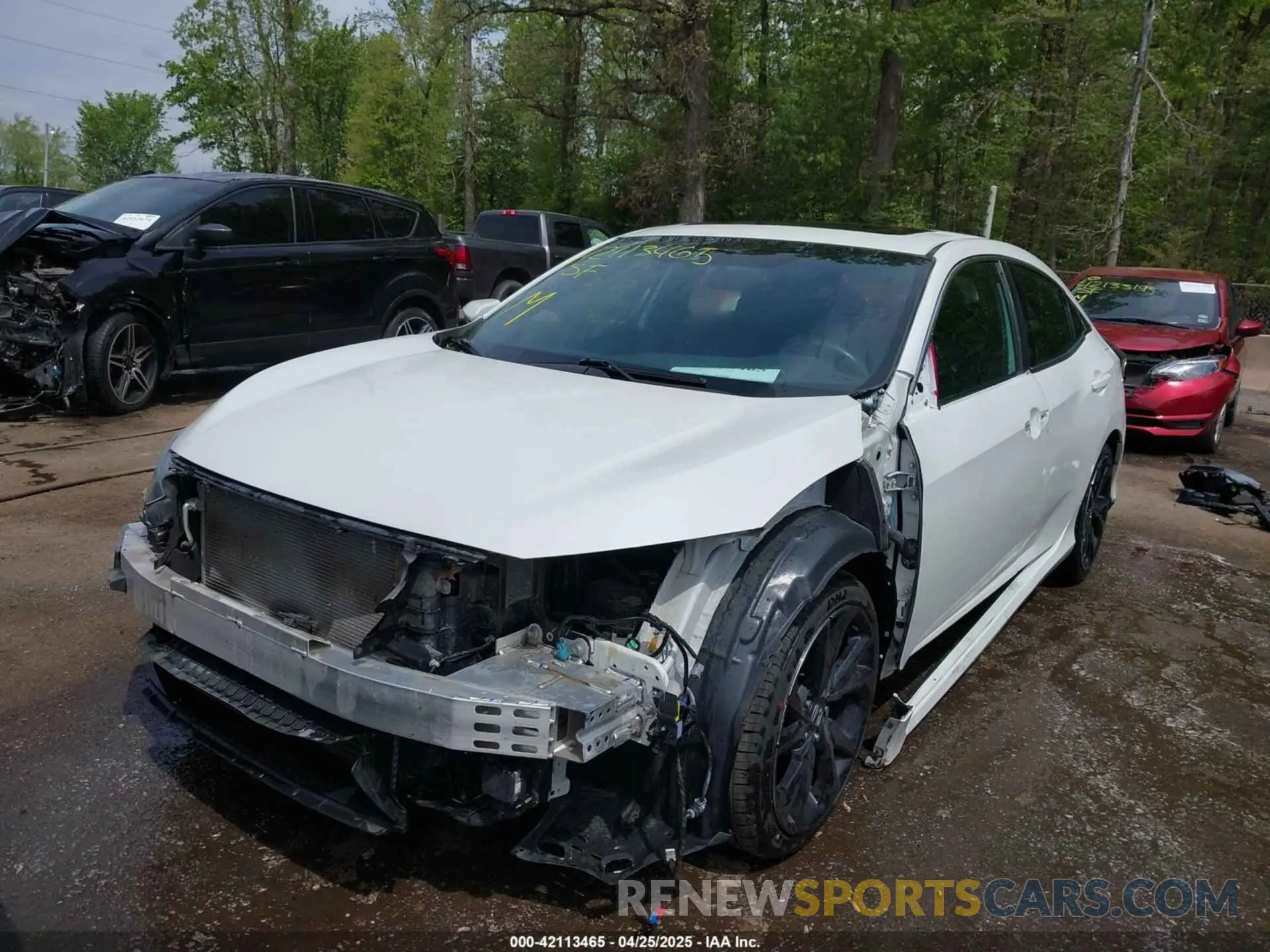 6 Photograph of a damaged car SHHFK7H66LU416404 HONDA CIVIC 2020