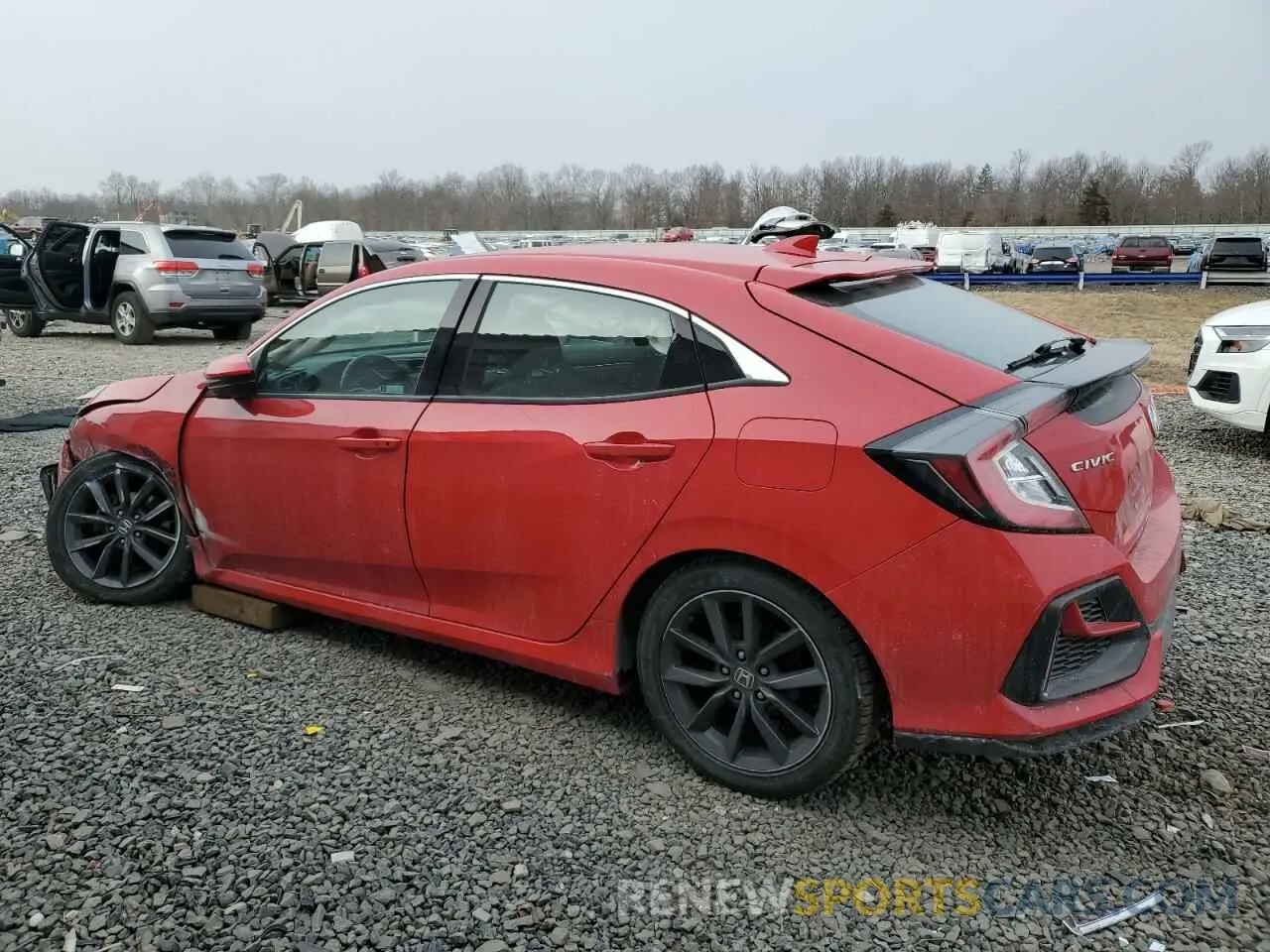 2 Photograph of a damaged car SHHFK7H67LU208211 HONDA CIVIC 2020