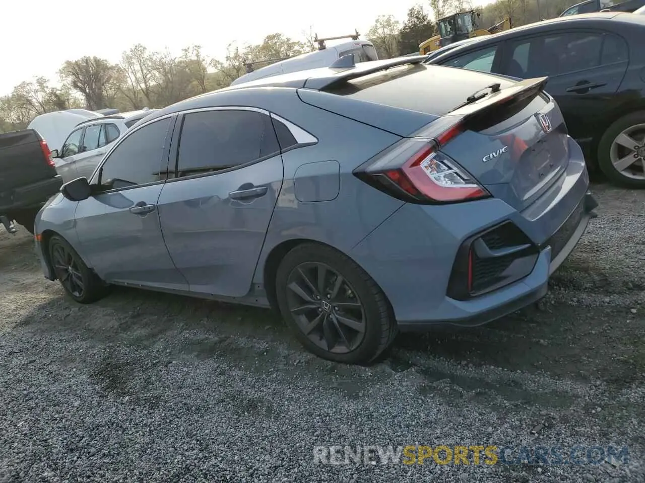 2 Photograph of a damaged car SHHFK7H67LU224960 HONDA CIVIC 2020