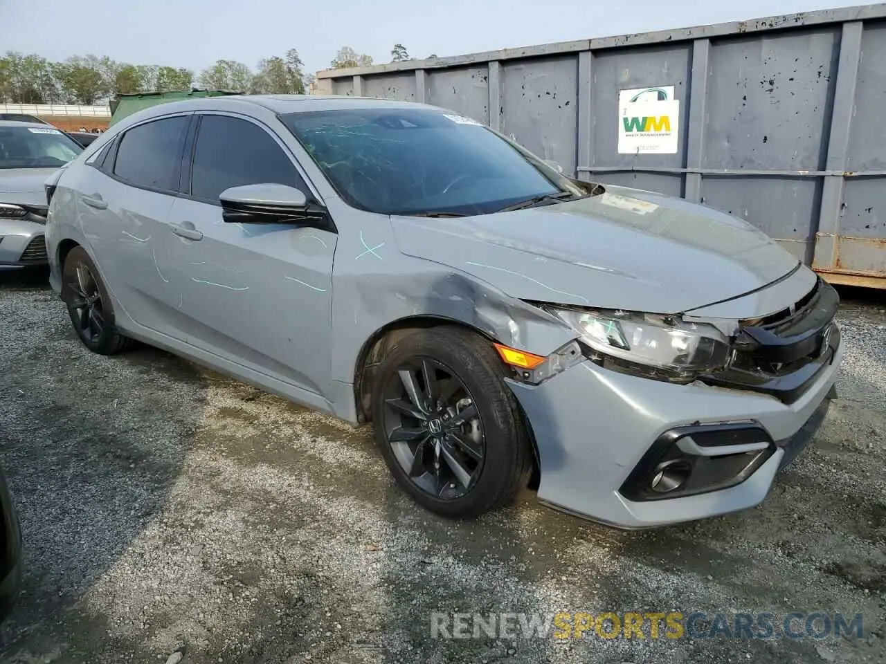 4 Photograph of a damaged car SHHFK7H67LU224960 HONDA CIVIC 2020