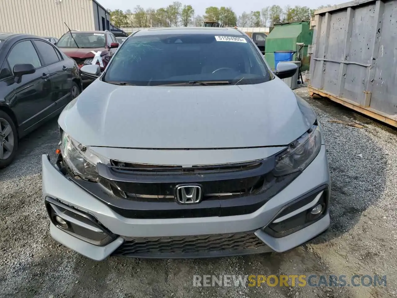 5 Photograph of a damaged car SHHFK7H67LU224960 HONDA CIVIC 2020