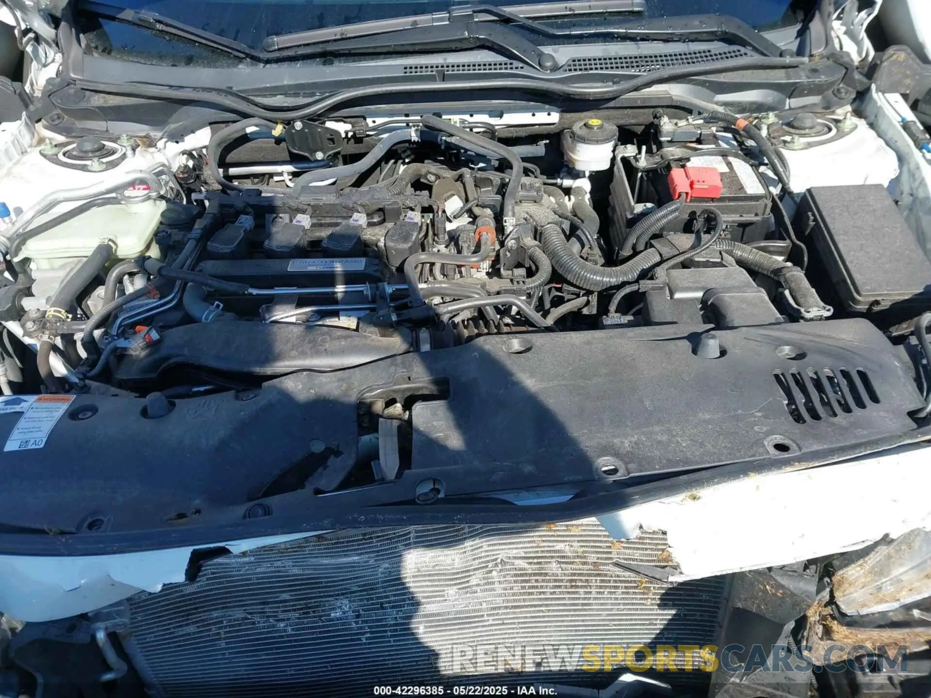 10 Photograph of a damaged car SHHFK7H68LU209786 HONDA CIVIC 2020