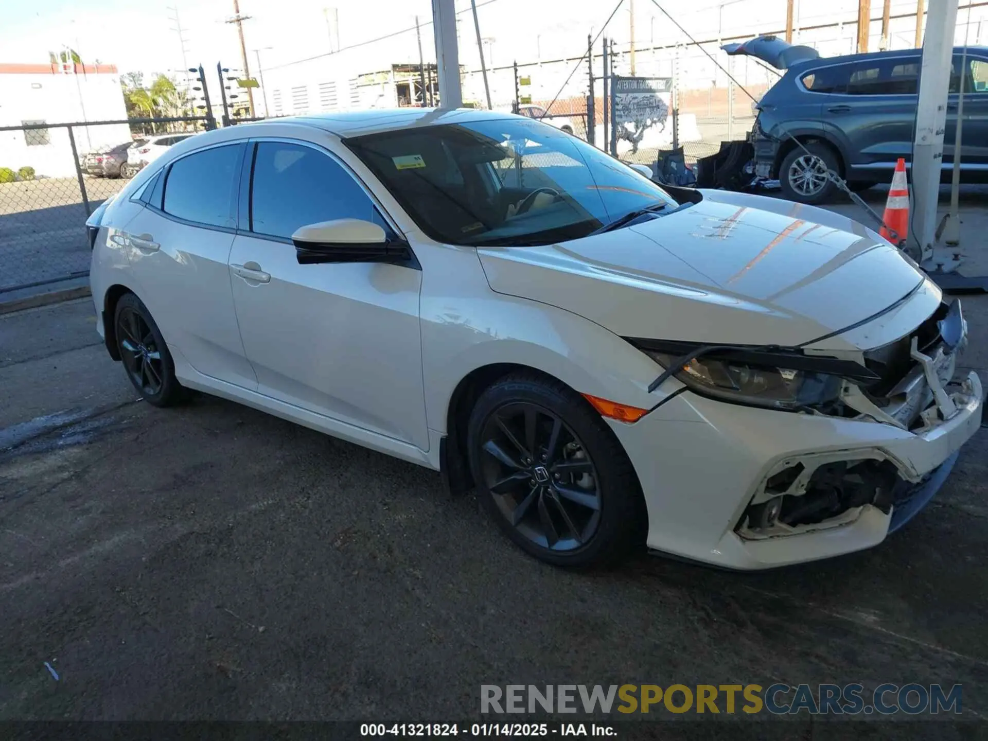 1 Photograph of a damaged car SHHFK7H68LU403721 HONDA CIVIC 2020