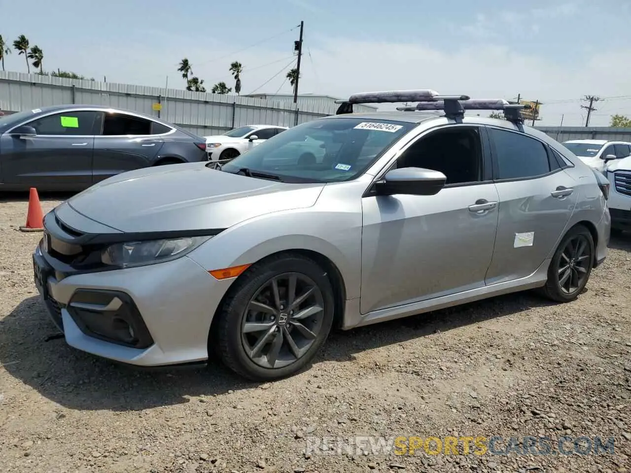 1 Photograph of a damaged car SHHFK7H69LU205763 HONDA CIVIC 2020