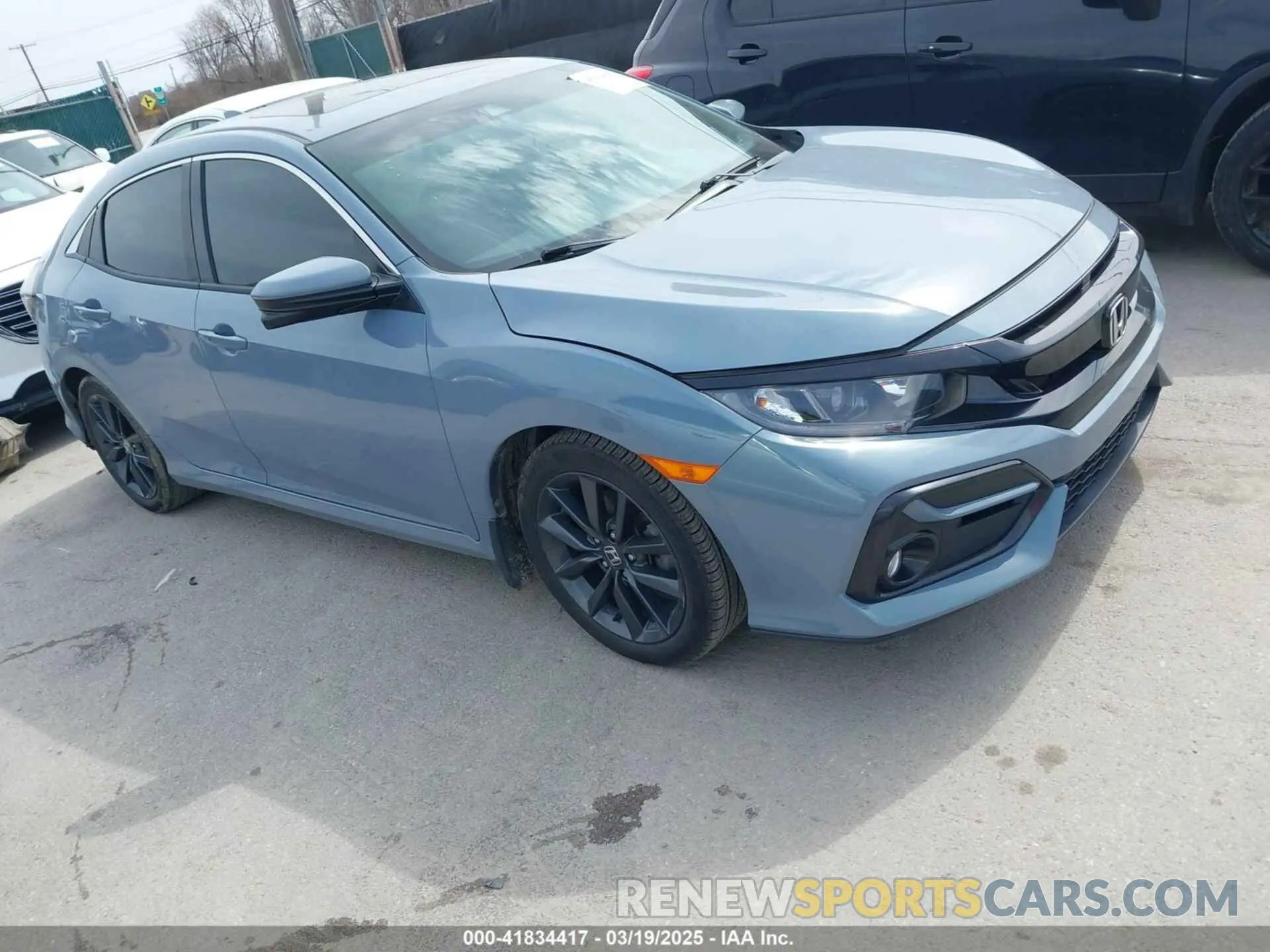 1 Photograph of a damaged car SHHFK7H69LU208162 HONDA CIVIC 2020