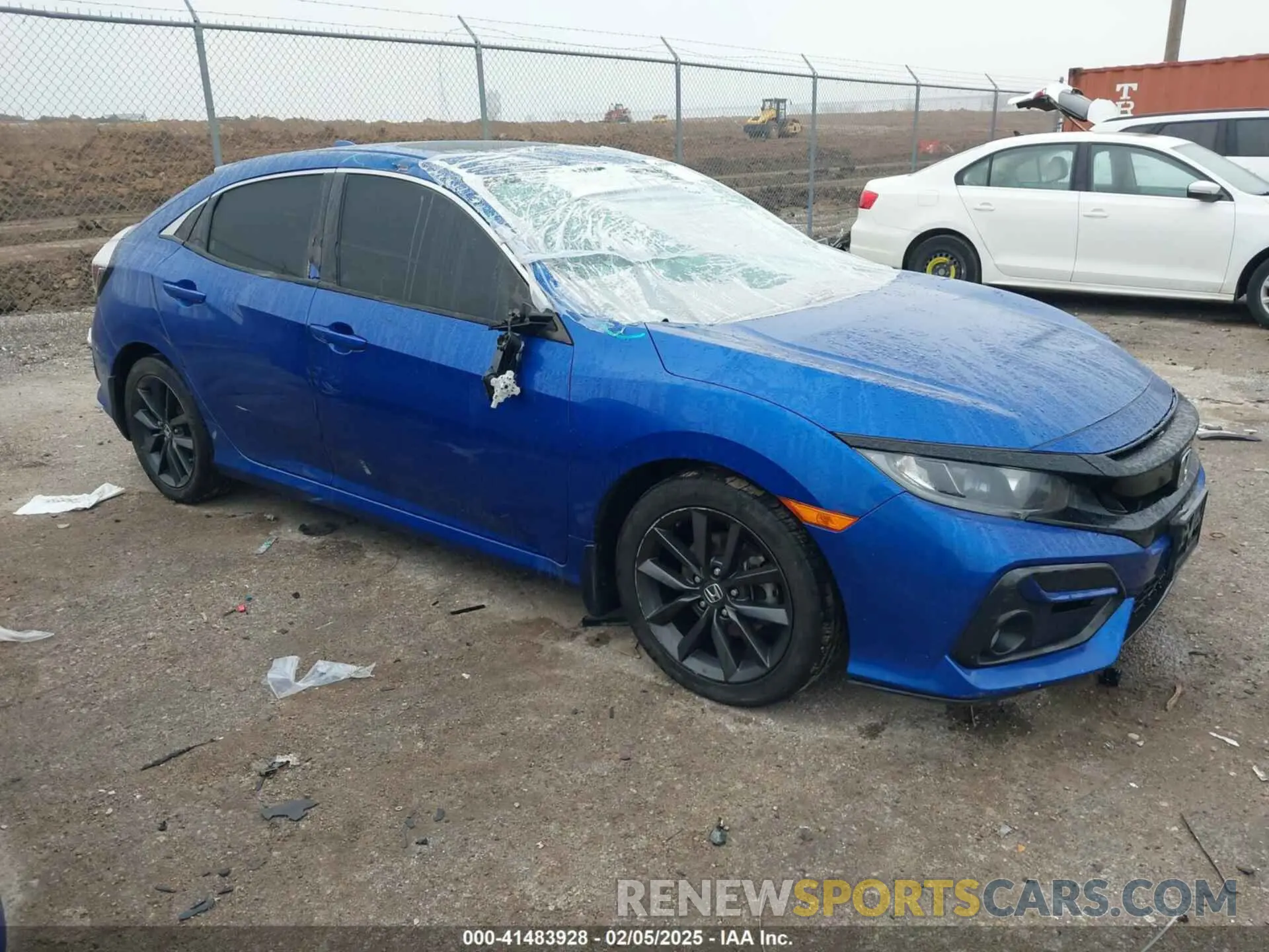 1 Photograph of a damaged car SHHFK7H69LU402576 HONDA CIVIC 2020