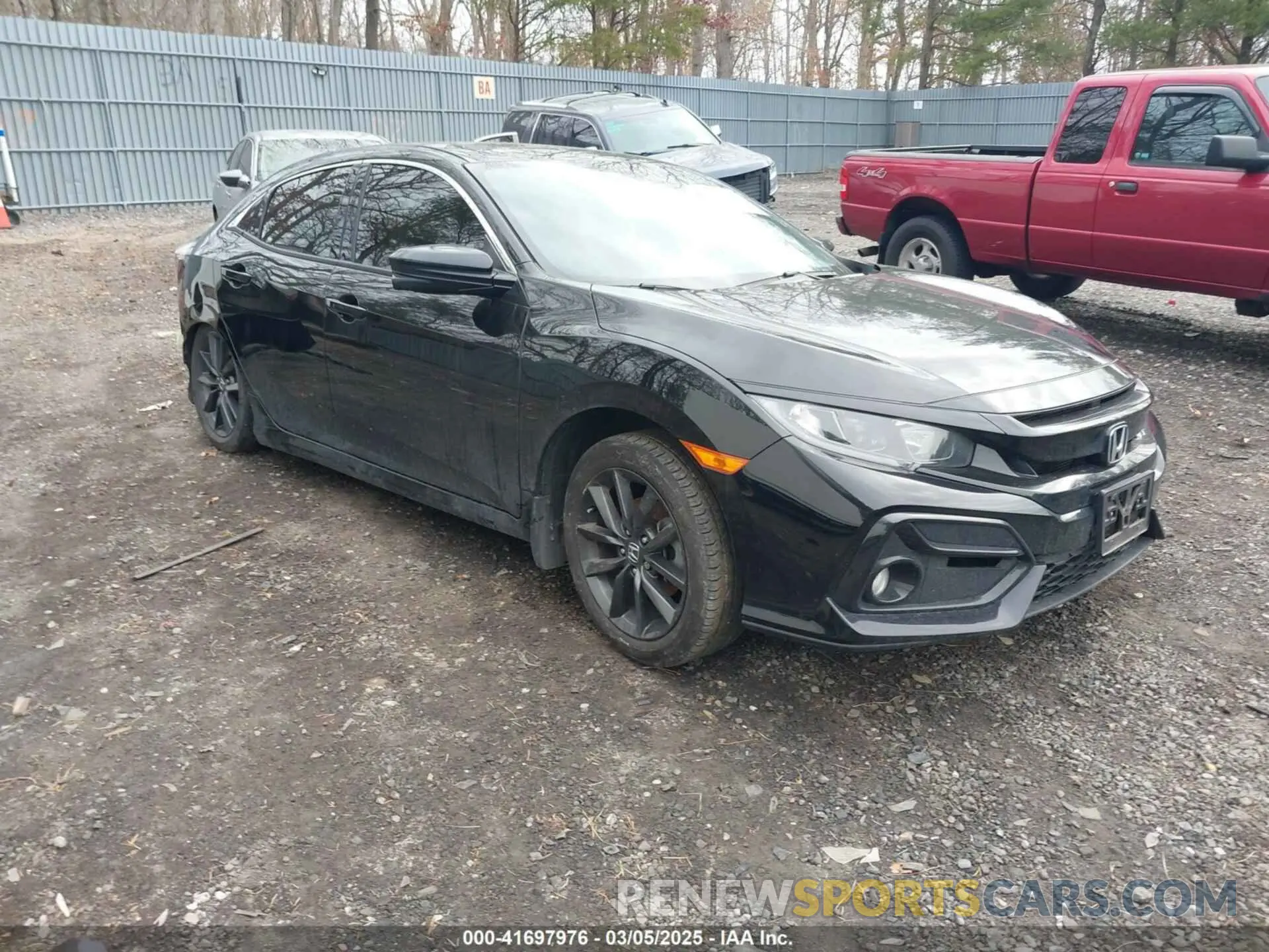 1 Photograph of a damaged car SHHFK7H69LU419118 HONDA CIVIC 2020
