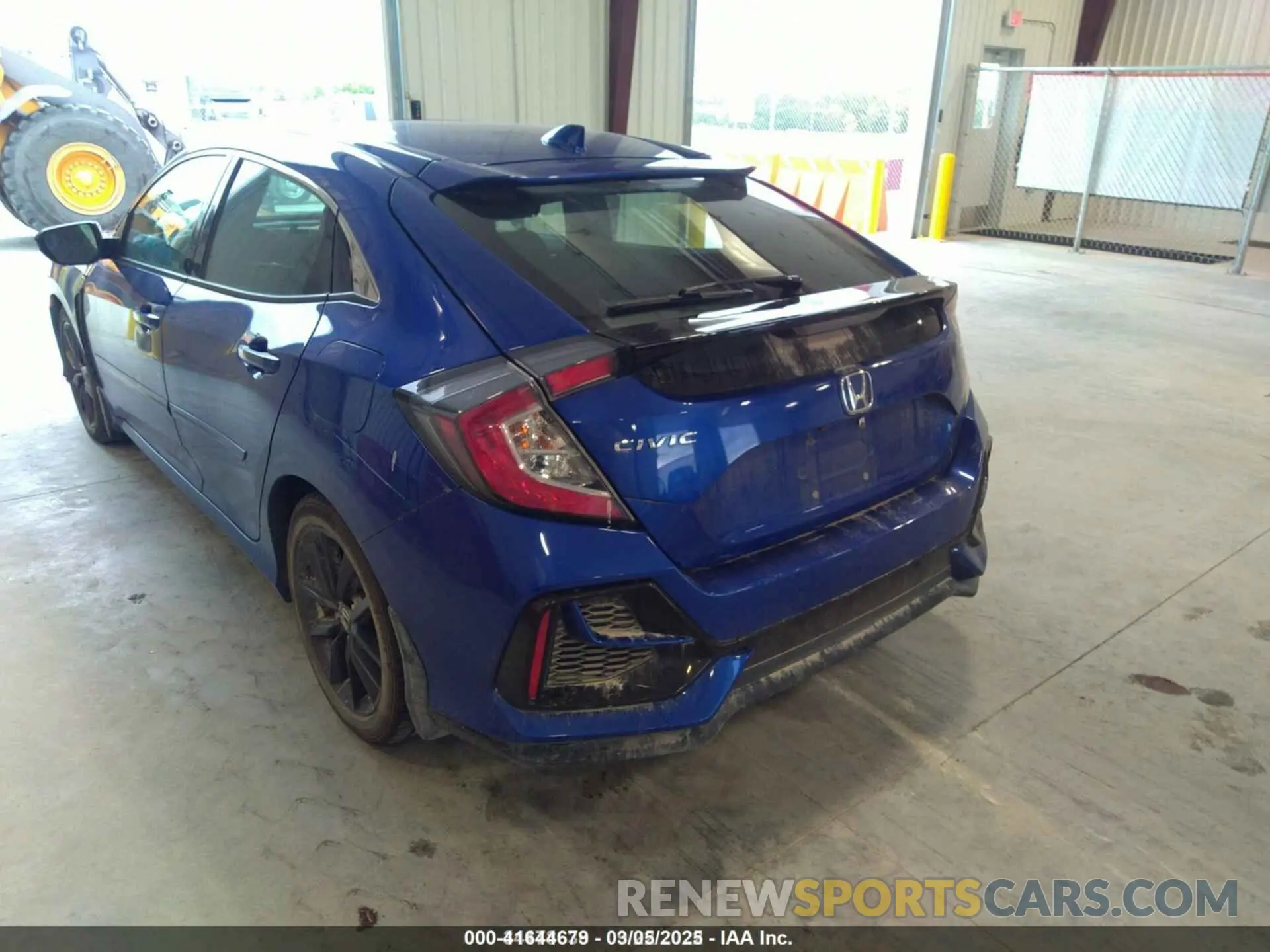 3 Photograph of a damaged car SHHFK7H6XLU203696 HONDA CIVIC 2020