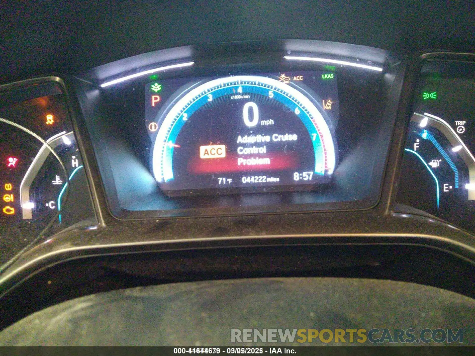 7 Photograph of a damaged car SHHFK7H6XLU203696 HONDA CIVIC 2020