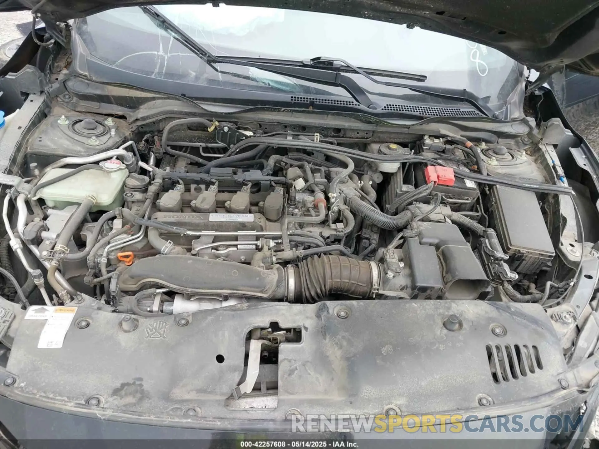 10 Photograph of a damaged car SHHFK7H6XLU204458 HONDA CIVIC 2020