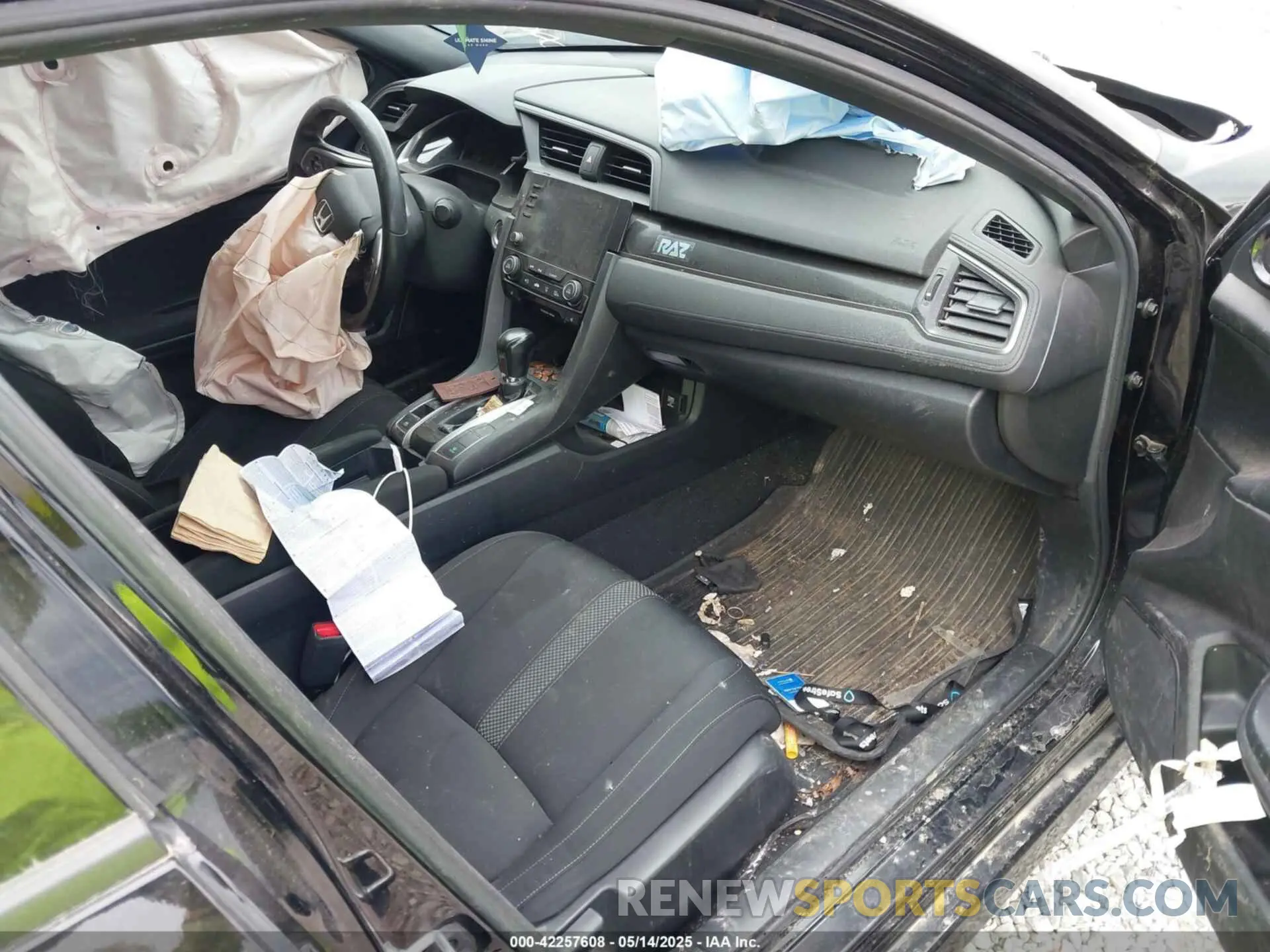 5 Photograph of a damaged car SHHFK7H6XLU204458 HONDA CIVIC 2020