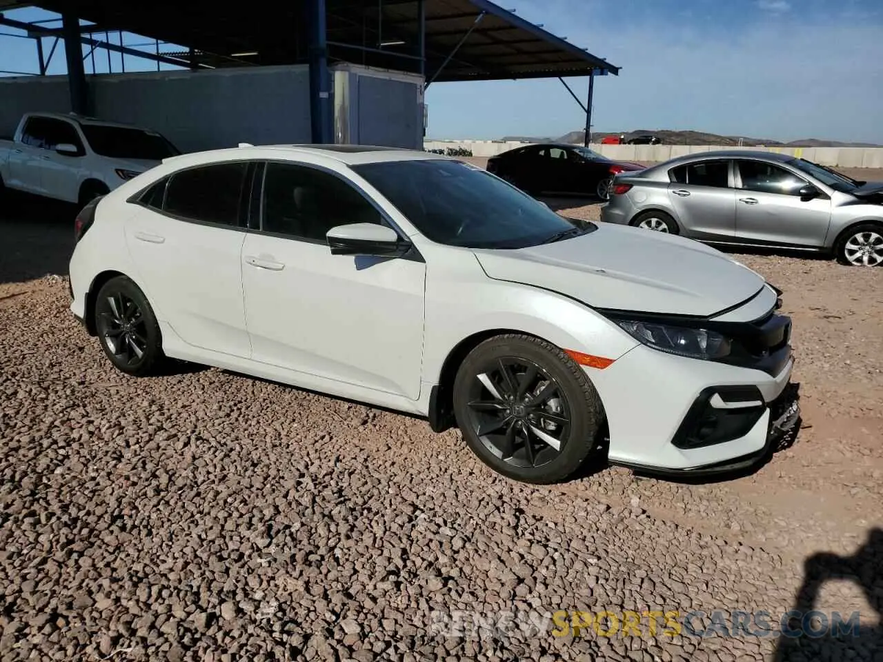 4 Photograph of a damaged car SHHFK7H6XLU225598 HONDA CIVIC 2020